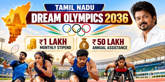Tamil Nadu Dream Olympics 2036 Scheme image