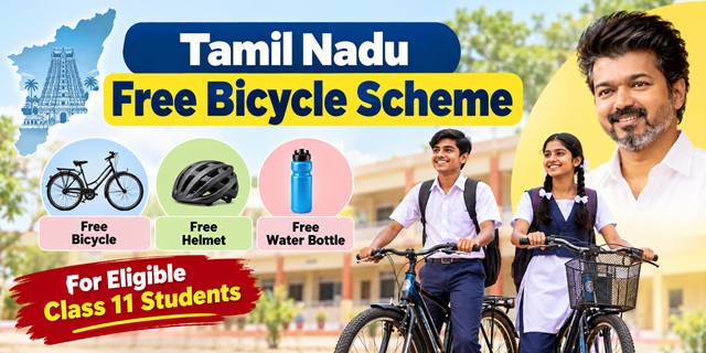 Tamil Nadu Free Bicycle Scheme Image