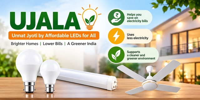 Unnat Jyoti by Affordable LEDs for All (UJALA) Scheme 