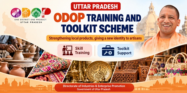 Uttar Pradesh ODOP Training and Toolkit Scheme Image