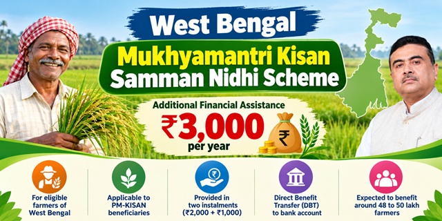 West Bengal Mukhyamantri Kisan Samman Nidhi Scheme Image